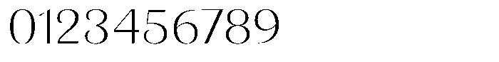 Julima Extra Light Semi Expanded Font OTHER CHARS
