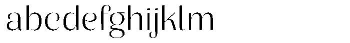 Julima Extra Light Semi Expanded FONT