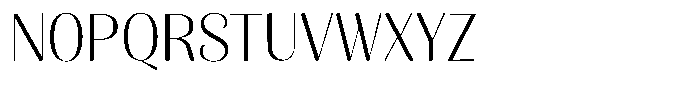 Julima Extra Light Font UPPERCASE