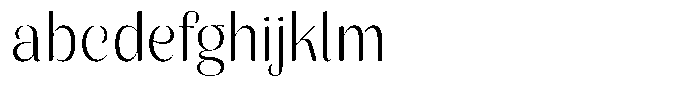 Julima Extra Light FONT