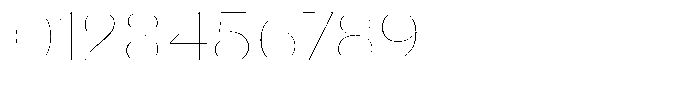 Julima Hairline Expanded Font OTHER CHARS
