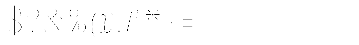 Julima Hairline Font OTHER CHARS