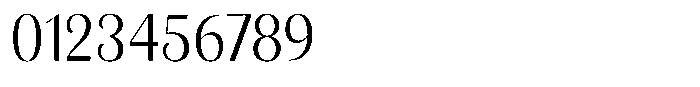 Julima Light Semi Condensed Font OTHER CHARS