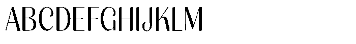 Julima Light Semi Condensed Font UPPERCASE