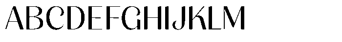 Julima Light Semi Expanded Font UPPERCASE