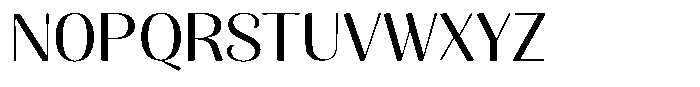 Julima Light Semi Expanded Font UPPERCASE