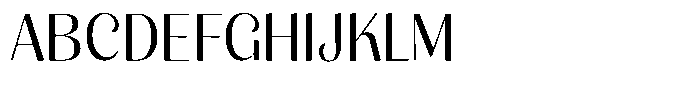 Julima Light Font UPPERCASE