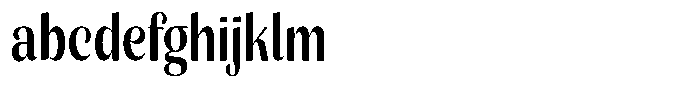 Julima Medium Condensed FONT