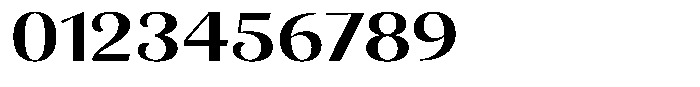 Julima Medium Expanded Font OTHER CHARS