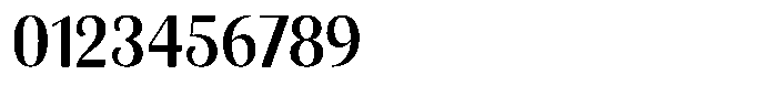 Julima Medium Semi Condensed Font OTHER CHARS