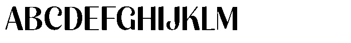 Julima Medium Font UPPERCASE