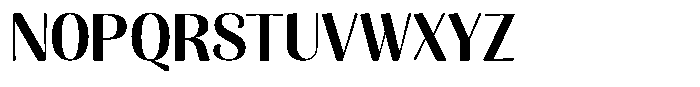Julima Medium Font UPPERCASE