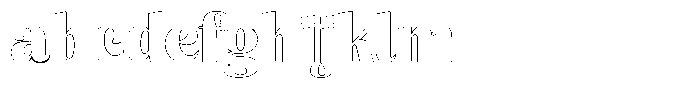 Julima Outline Bold FONT