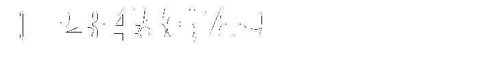 Julima Outline Extra Black Font OTHER CHARS