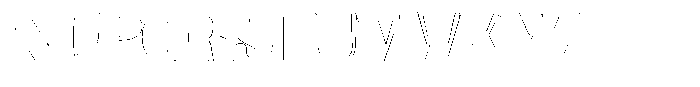 Julima Outline Extra Black Font UPPERCASE