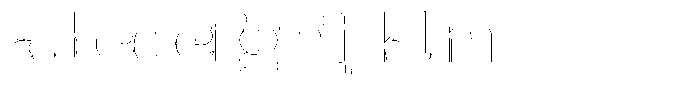 Julima Outline Extra Black FONT