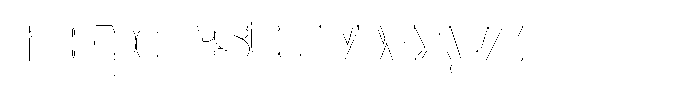 Julima Outline Extra Black Font LOWERCASE
