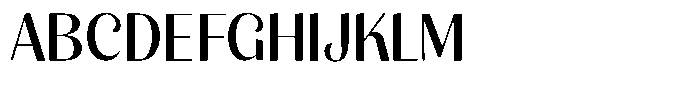 Julima Regular Font UPPERCASE