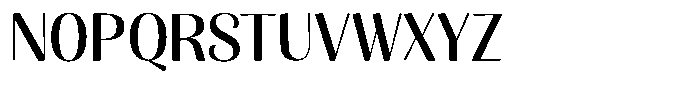 Julima Regular Font UPPERCASE