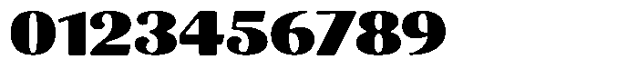 Julima Round Black Expanded Font OTHER CHARS