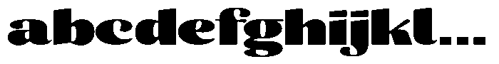 Julima Round Black Extra Exp FONT