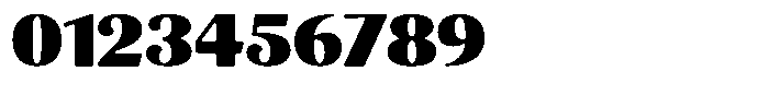 Julima Round Black Semi Expanded Font OTHER CHARS