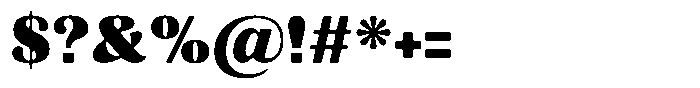 Julima Round Black Font OTHER CHARS