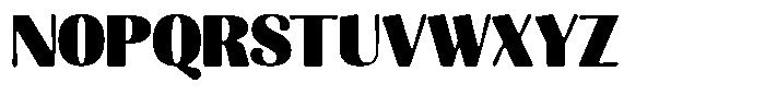 Julima Round Black Font UPPERCASE