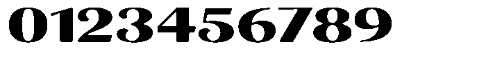 Julima Round Bold Extra Expanded Font OTHER CHARS