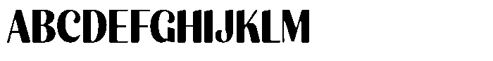 Julima Round Bold Semi Condensed Font UPPERCASE