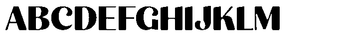 Julima Round Bold Semi Expanded Font UPPERCASE