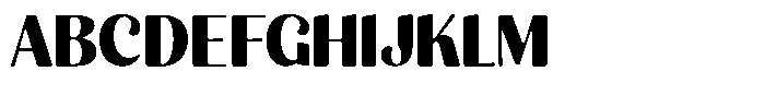 Julima Round Bold Font UPPERCASE