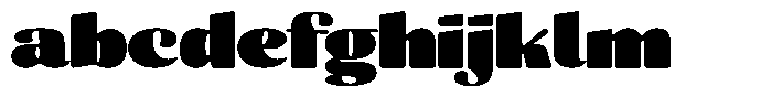 Julima Round Extra Black Exp FONT