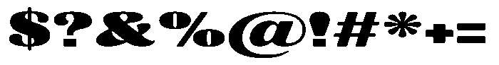 Julima Round Extra Black Extra Exp Font OTHER CHARS