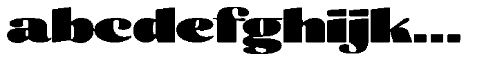 Julima Round Extra Black Extra Exp FONT
