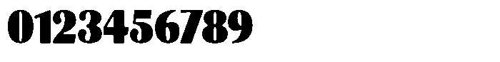 Julima Round Extra Black Sem Condensed Font OTHER CHARS