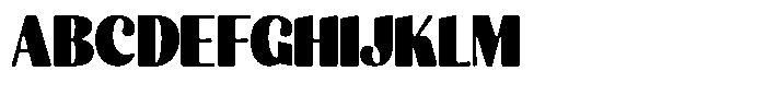 Julima Round Extra Black Sem Condensed Font UPPERCASE