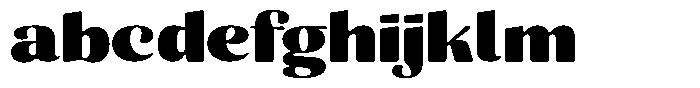 Julima Round Extra Bold Expanded FONT