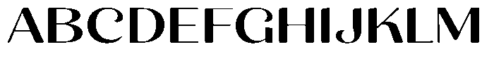 Julima Round Extra Expanded Font UPPERCASE