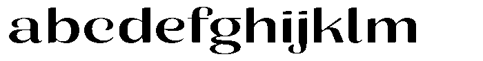 Julima Round Extra Expanded FONT
