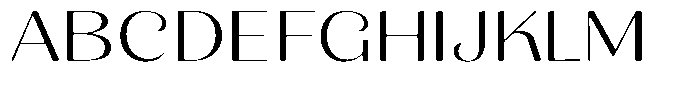 Julima Round Extra Light Extra Exp Font UPPERCASE