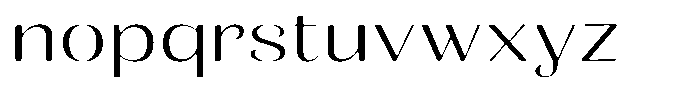 Julima Round Extra Light Extra Exp Font LOWERCASE