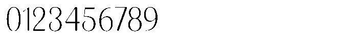 Julima Round Extra Light Sem Condensed Font OTHER CHARS