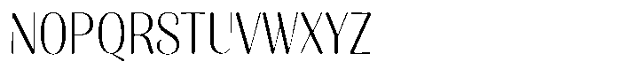 Julima Round Extra Light Sem Condensed Font UPPERCASE