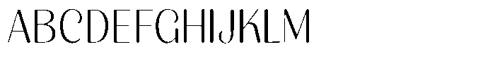 Julima Round Extra Light Font UPPERCASE