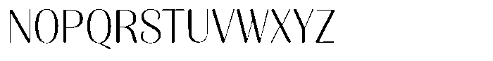 Julima Round Extra Light Font UPPERCASE