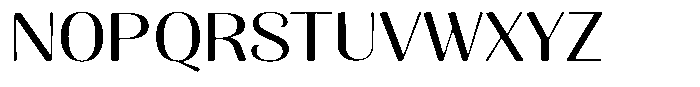 Julima Round Light Expanded Font UPPERCASE