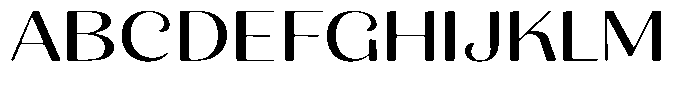 Julima Round Light Extra Exp Font UPPERCASE
