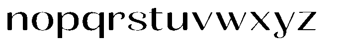 Julima Round Light Extra Exp Font LOWERCASE