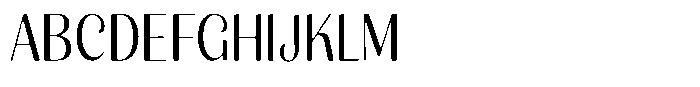 Julima Round Light Sem Condensed Font UPPERCASE